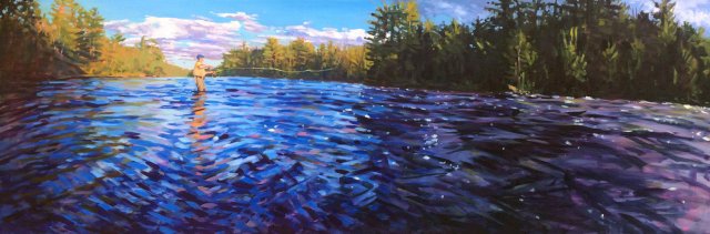 Evening at the Big Eddy