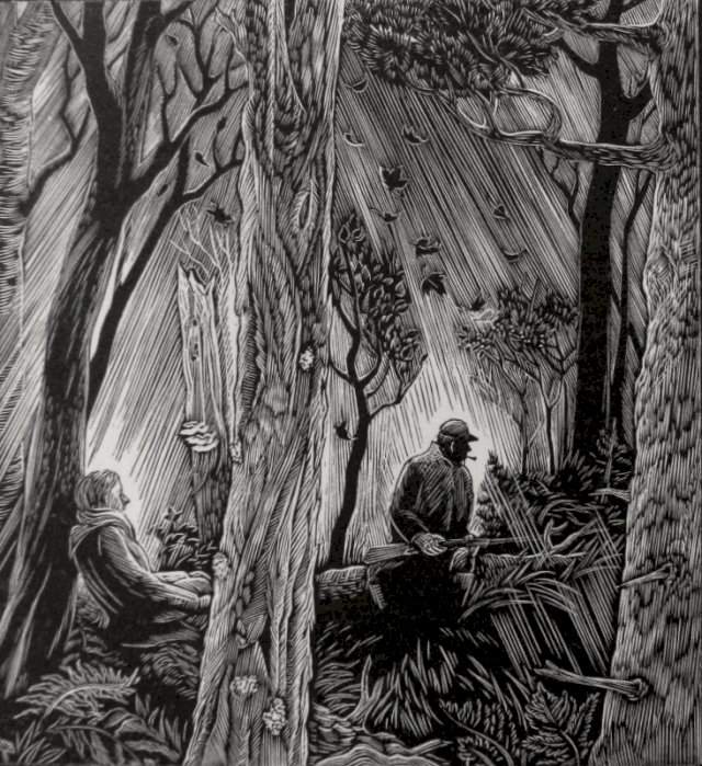 Stopping in the Woods