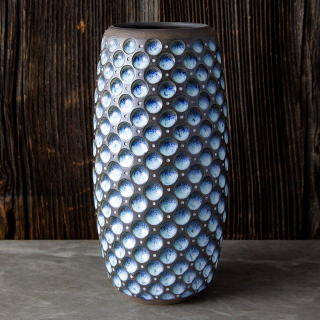 Dimpled Vase 0244