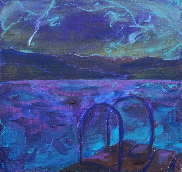 Heat Lightning (Night Swim, Kezar Lake)