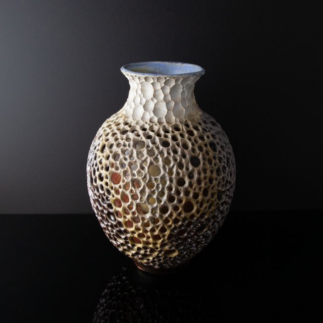 Double Walled Illuminated Vase