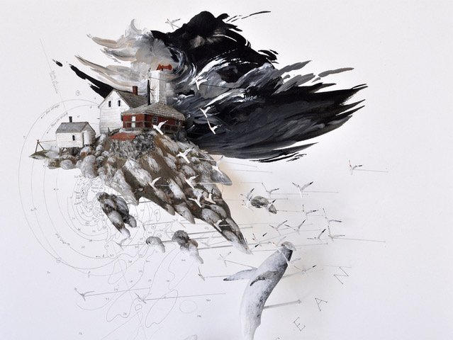 Manana Fog Signal Station, detail