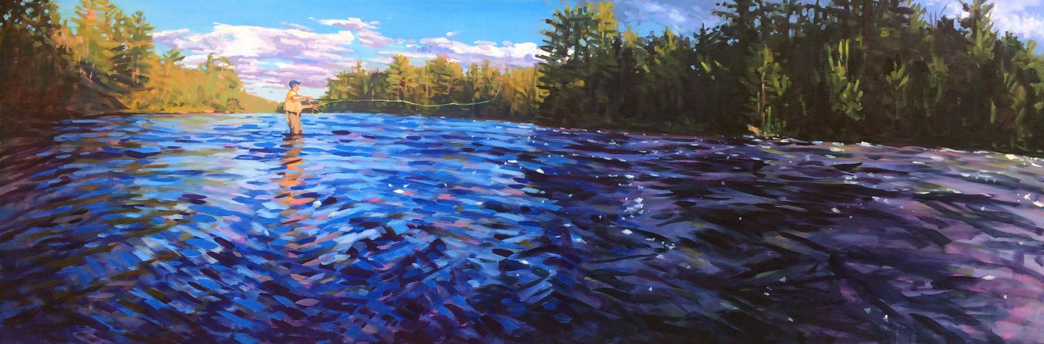 Evening at the Big Eddy