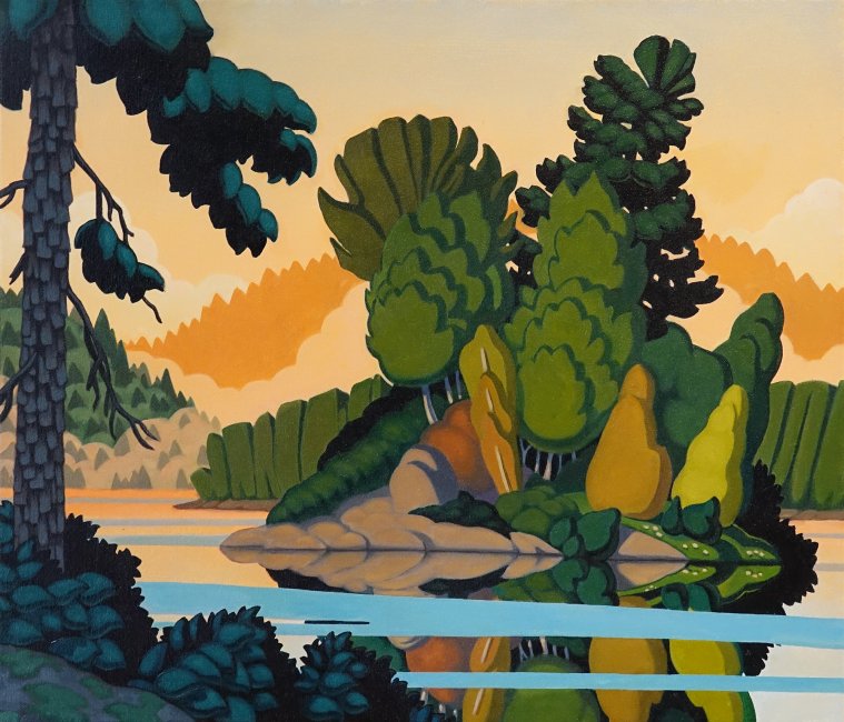 Little Sugarpear Island II (after AJ Casson)