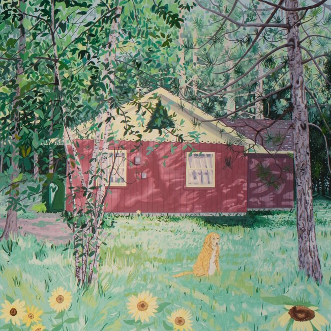 Cottage Side and Reenie