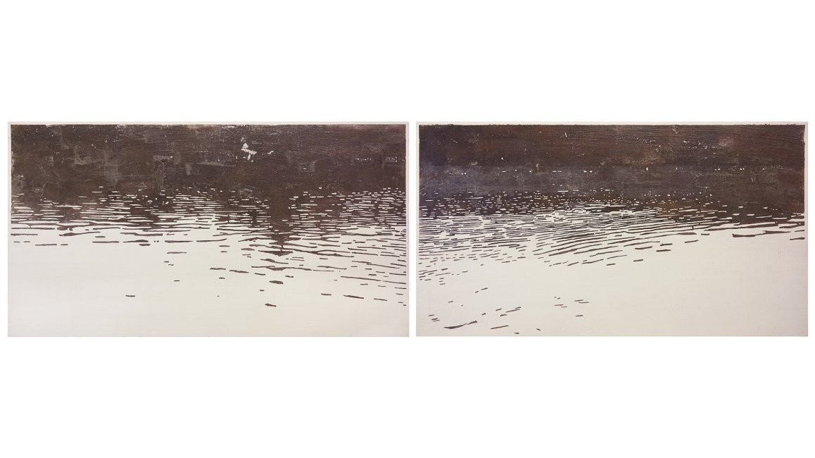 Surface, diptych