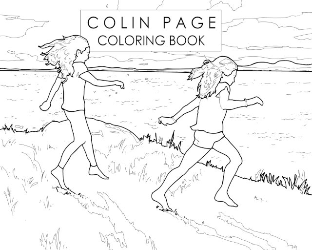 Colin Page Coloring Book
